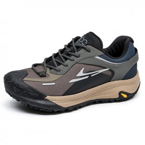 Khaki Elevator Rugged Trail Shoes - Add 2.6 inch Height