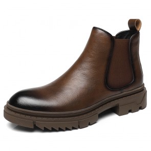 RusticStride Elevator Chelsea Boots - Add 2.2 Inch Taller