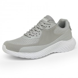 2022 Spring Hidden Talller Sneakers Gray Elevator Walking Runing Shoes Increase 2.4inch / 6cm