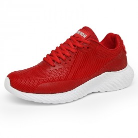 2022 Spring Hidden Height Sneakers Red Elevator Walking Runing Shoes Gain Taller 2.4inch / 6cm