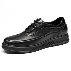 Fresh Elevator Sporty Casual Shoe Height Increasing Low Top Business Shoes Gain 2.2inch / 5.5cm