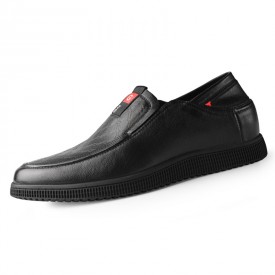 2020 Height Increasing Gommino Driving Shoes Soft  Slip On Elevator Tour Loafers Taller 2.4inch / 6cm