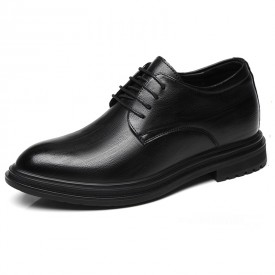 Utility Height Increasing Business Formal Shoes Gentlemen Elevator Derbies Add Taller 3inch / 7.5cm