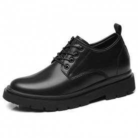 Excellent Elevator Career Shoes Height Increasing Business Formal Shoes Look Taller 7.5cm / 3inch