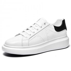 Classic Elevator Court Sneakers Versatile Hidden Lift Skateboarding Shoes Gain Taller 2.4inch / 6cm